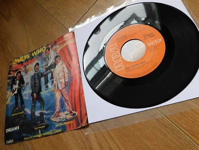 The Guess Who Rosanne 7" Dreams Netherlands Issue 1975 ROCK - Image 1 of 4