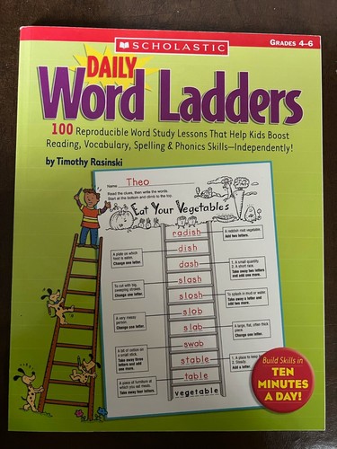 Daily Word Ladders: Grades 4-6 by Timothy V. Rasinski (2005, Trade ...
