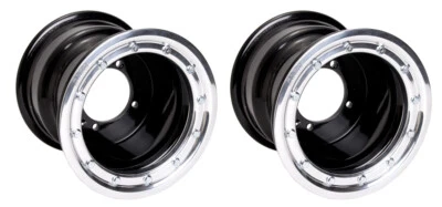 Ruedas traseras Kawasaki KFX 400 KFX 450R Beadlock 8x8 3+5 4/110 Alba Racing BP Foto 1 de 2