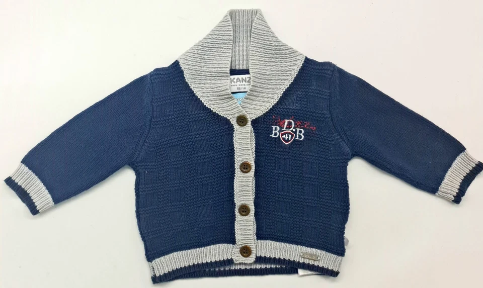 Original Baby Strick Jacke von Kanz Größe 1M 56 newborn - Bild 1 von 2