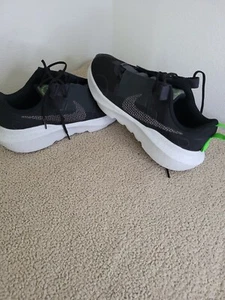 Nike Crater Impact Running Shoes Size 7Y Trainers Sneakers Black DB3551-001 S118 - Picture 1 of 10