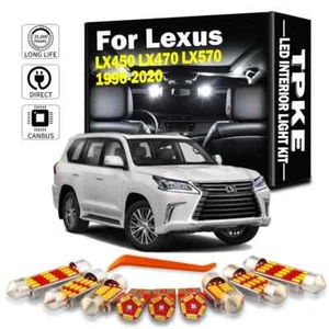 Canbus LED Interior Map Dome Light Kit For Lexus LX450 LX470 LX570 1996-2020 - Picture 1 of 9
