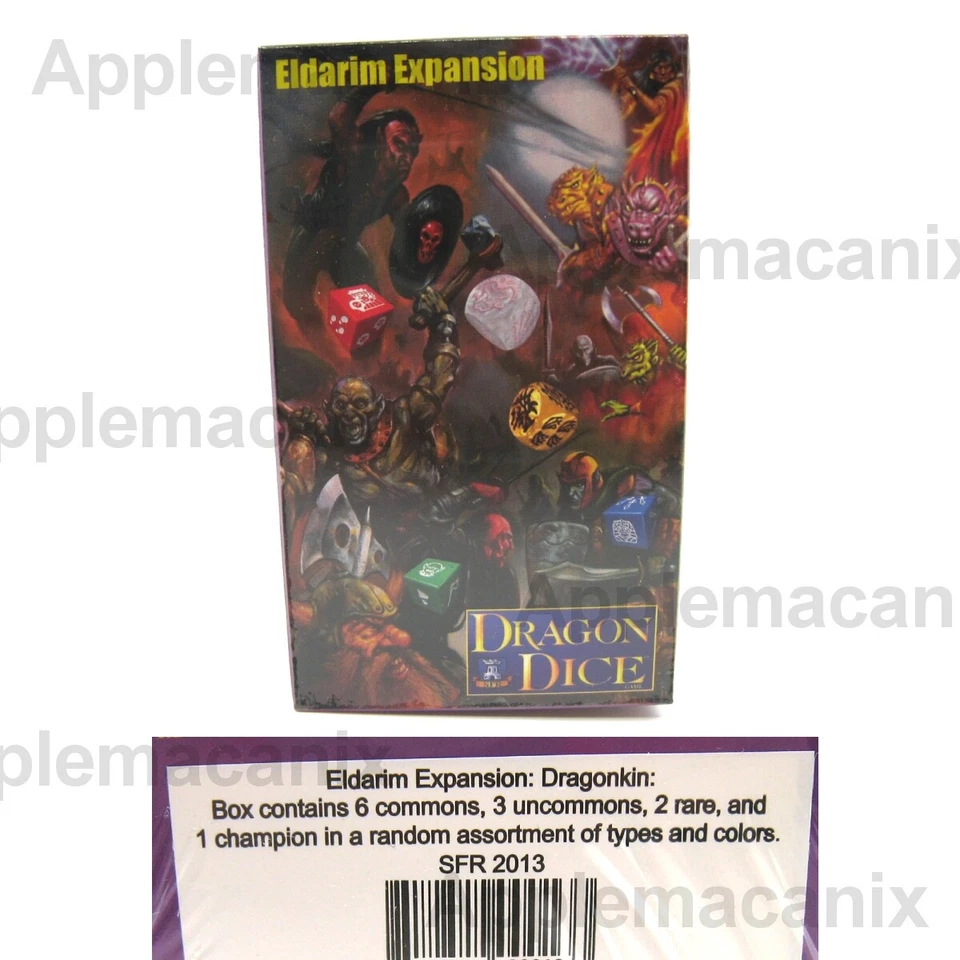 Dragon Dice Eldarim Expansion Dragonkin Kicker Box Pack SFR TSR NEW - Image 1 of 1