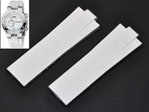 ORIS 643 7636 DIVERS TITANIUM SMALL SECOND RUBBER band strap bracelet 07 4 24 31 - Picture 1 of 8