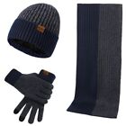 Winter Beanie Scarf Gloves Men Women Glove Cold Weather Warm Gloves Freezer Work