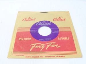 LES PAULAND MARY FORD SONG IN BLAU/ SOMEDAY SWEETHEART*1955*POP/JAZZ*UNBESPIELT - Bild 1 von 3