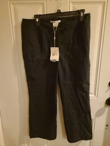 Damen Nike Golfhose Größe 10 schwarz Dri Fit neu mit Etikett - Bild 1 von 3