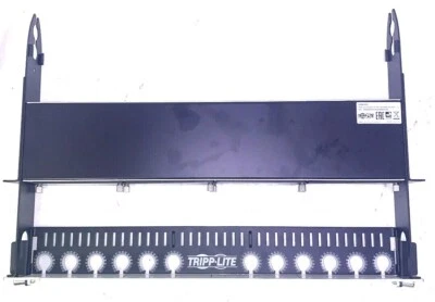 TrippLite High Density Copper / Fiber Enclosure Panel, 1U, 4-Cassette Capacity - Image 1 of 4