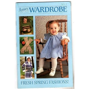 March/April 1985 No 2 Annie's Wardrobe Crochet Knitting Sewing Magazine - Picture 1 of 3