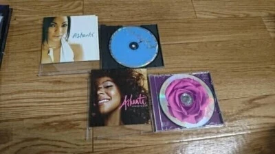 Ashanti CD SET x2  【Concrete Rose】【Ashanti】 Album set（Used item）Ｓ05884 - Image 1 of 4