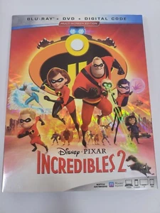 Incredibles 2 (Blu-ray, DVD, Digital 2018) with slipcover USA Disney - Bild 1 von 5