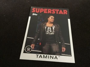 #55 TAMINA 2016 Topps WWE Heritage DIVA - Picture 1 of 2