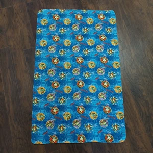 TMNT - Vintage Teenage Mutant Ninja Turtles Blanket Throw 64" x 40" - Foto 1 di 4