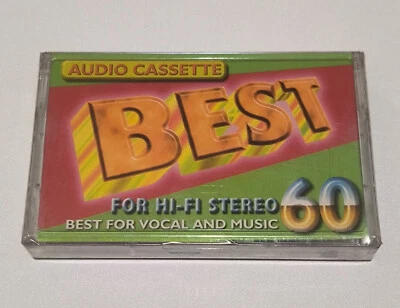 BEST TYPE 1 HI-FI AUDIO Blank cassette brand new Made in indonesia - Image 1 of 4
