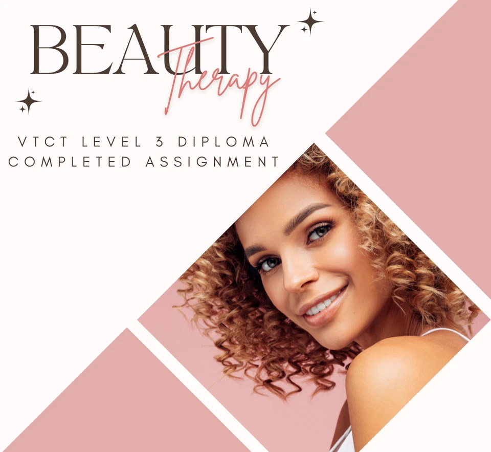 VTCT Level 3 Beauty Therapy Diploma - Completed 2024 - Image 1 of 1
