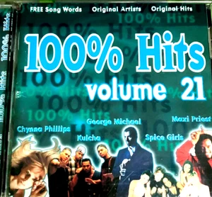 100% Hits - CD ALBUM - Volume 21 - Various Artists 1996 90's Music - 18 Tracks - Picture 1 of 2