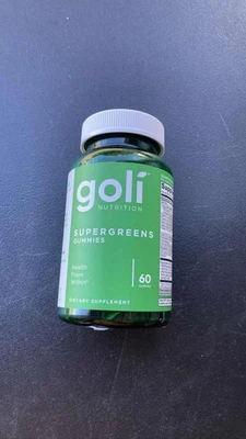 Goli Nutrition Supergreens Gummies Vitaminas Esenciales 60 Unidades Supa Dietética Foto 1 de 3