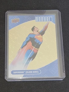 2023-24 UD DC Annual Superman (Clark Kent) Gold Linearity Parallel 45/88 #1 RARE - Picture 1 of 2