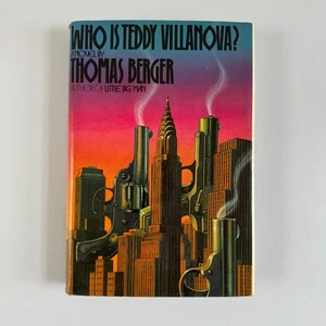 Who Is Teddy Villanova? Thomas Berger 1977 First Edition Hardcover - Picture 1 of 9