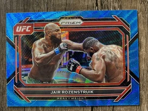 2023 Panini Prizm UFC - Jairzinho Rozenstruik #4 Blue Wave Prizm - Picture 1 of 2