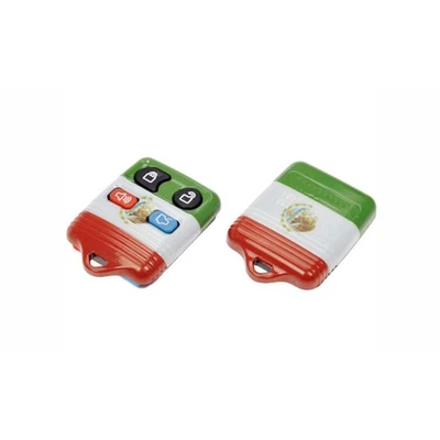 For Ford Escort 1998 99 00 01 2002 Keyless Remote Case | Plastic Red/White/Green - Image 1 of 4