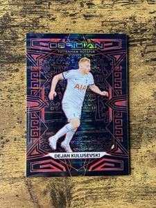 2023-24 Panini Obsidian Dejan Kulusevski #114 Electric Etch Red Pulsar /49 - Picture 1 of 2