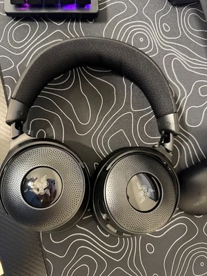 Razer - Kraken V4 Pro Wireless Over-the-Ear Gaming Headset for PC, Mac, Plays... - Image 1 of 3