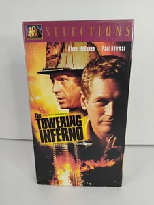 The Towering Inferno (VHS, 1991) Steve McQueen - Picture 1 of 5