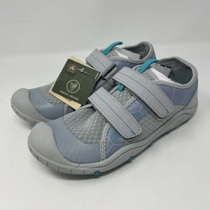 Scarpe Kamik Overpass bambino vegan taglia 4 HK8669 nuove con cinturini grigi - Foto 1 di 10