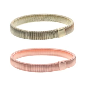 Brazalete elástico para ligas con mangas de anillo y manga de camisa de 2 piezas - Imagen 1 de 12