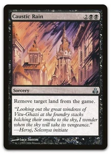 Caustic Rain #44 (NM) Guildpact GPT Magic MTG - Picture 1 of 2