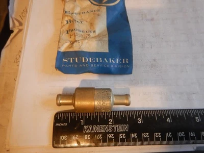 NOS 63 64 STUDEBAKER V8 PCV 阀 1561585 C-3558S AVANTI HAWK LARK DAYTONA 卡车 — 第 1/4 张图片