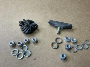 Brake Pads Spacers/Nuts Kool-Stop/Vans/Shimano Vintage Road Bike/Old School BMX - Picture 1 of 5