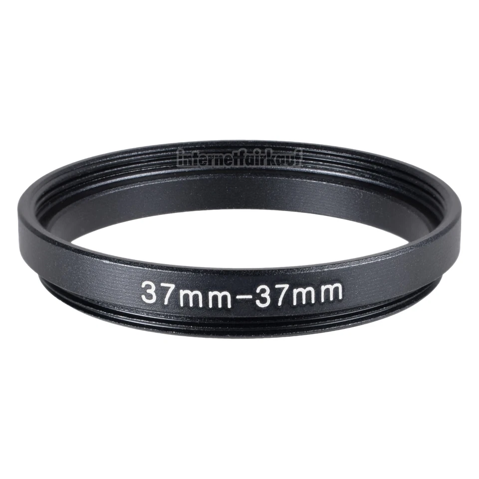 37-37mm Distanzring 37mm-37mm Zwischenring Filteradapter 37 - 37 mm Adapterring - Image 1 of 3