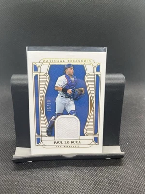 Parche reliquia Paul Lo Duca 2025 National Treasures Dodgers/99 Foto 1 de 2
