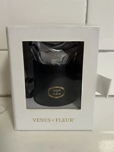 Venus et Fleur-Silver  Classic Le Mini Round Real Rose Box Eternity Flower - Picture 1 of 8