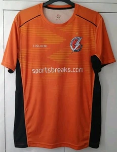 Kukri Lancashire Lightning One Day Cricket Shirt Size Tag Washed Out 40" Chest - Picture 1 of 5