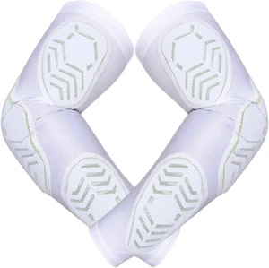 Exxact Sports 3 gepolsterte Kompressionsarmstulpen für Fußball, Baseball (2er Pack) - Bild 1 von 24