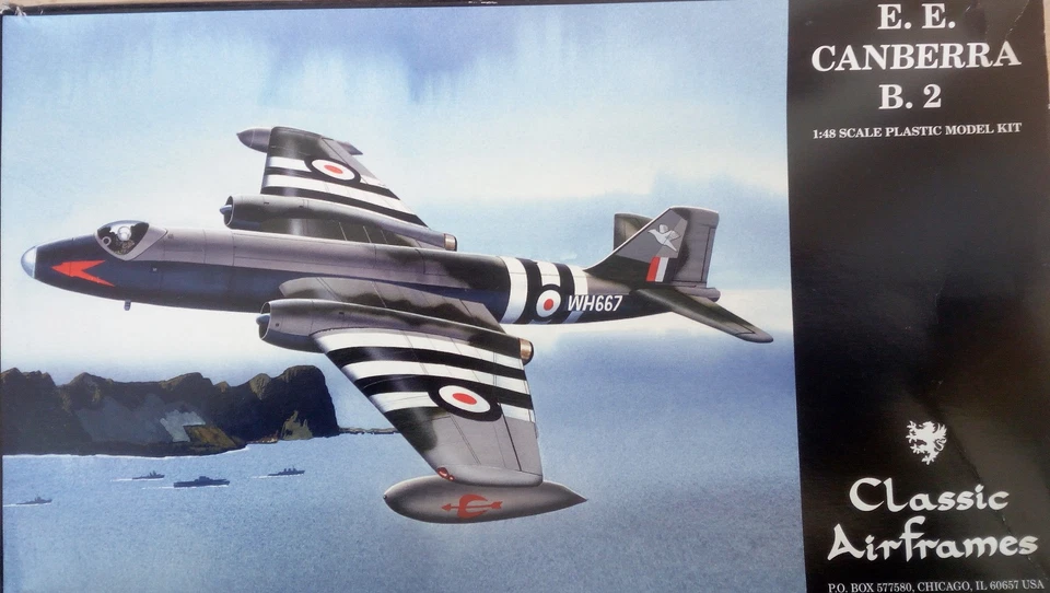 CLASSIC AIRFRAMES ART 4126 E.E.CANBERRA B.2 SCALA 1/48 - Immagine 1 di 1