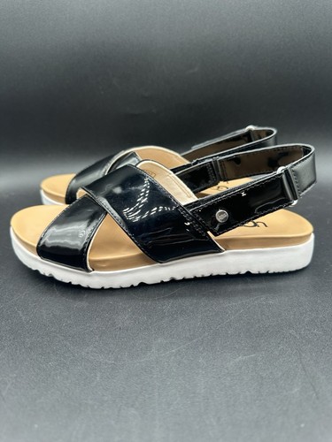 Ugg Klara sandalo platform nero grande bambina bambini 4 us intime ottimeioni