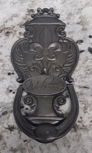 Doorknocker Peltro Look Firma Mary & Martha con Piastre di Citazione Extra - Foto 1 di 12