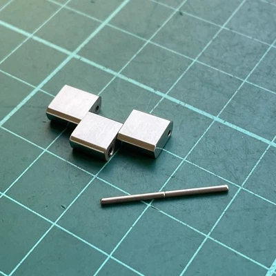 1 x Auténtico Doxa Sub 600t Acero Inoxidable Brazalete Eslabón 20mm Ancho Falta Tubo Foto 1 de 4