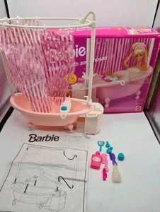 Barbie 1992 Beauty Bath Shower Collection Mattel 90s 1993 - Picture 1 of 12