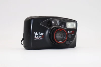 Vivitar Series 1 480PZ 35mm Power Zoom Film Camera – Tested – Battery Included - Image 1 of 3