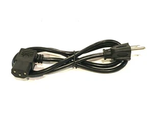 Cable de alimentación estilo guitarra estilo guitarra de 3 pies ángulo recto 18 AWG PC - Imagen 1 de 3
