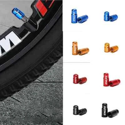 2pcs Bicycle Tire Valve Caps Air Valve Caps Aluminum Alloy for Road Bike - Image 1 of 4