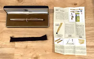 VINTAGE RARE CROSS YAMAHA SOFT TIP PEN 14KT GOLD FILLED WITH ONE REFILL - WORKS - Picture 1 of 12