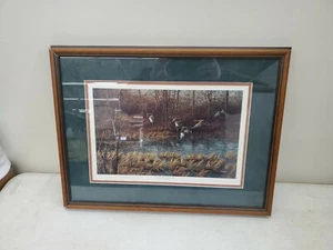 "Apple River Malllards" Druck von Terry Redlin gerahmt & mattiert rauch-/haustierfrei - Bild 1 von 10