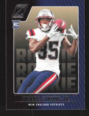 Pierre Strong Jr. RC 2022 Zenith   New England Patriots #141 - Image 1 of 2