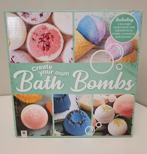 DIY Create Your Own Bath Bombs Box Hinkler Books Make Your Own Bath Bombs - Picture 1 of 5